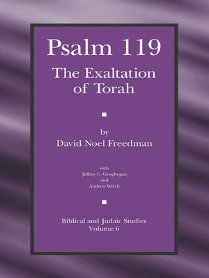 cover image of Psalm 119